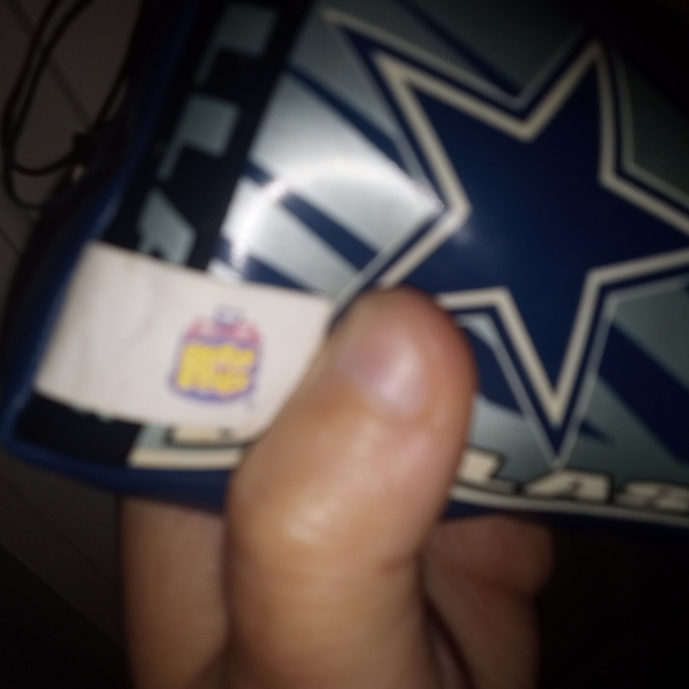 NFL Dallas Cowboys Plush Flag Souvenir NWT Vintage 2003 - Picture 4 of 7